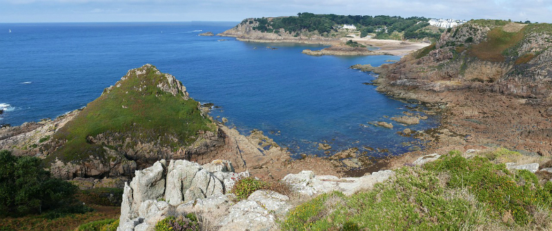 Beautiful views from the Channel Islands