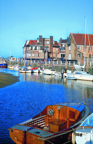 Blakeney village and its harbour is a pretty spot to visit
