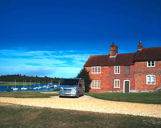 Buckler’s Hard, where ships were once built for Nelson’s navy