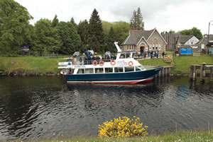A Loch Ness cruise boat at Port Augustus