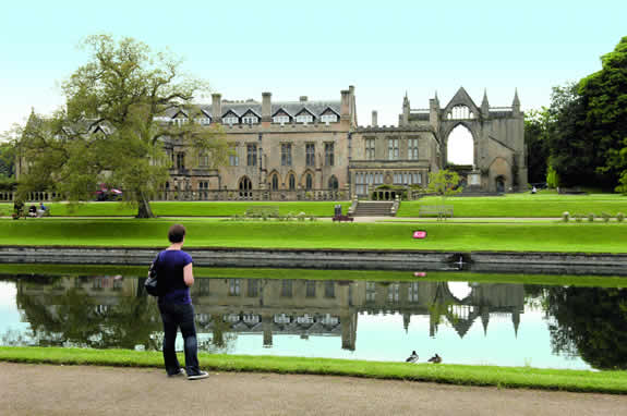 Newstead Abbey - once the home of Lord Byron