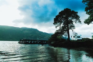 Park at Rowarddennan to get a fantastic view over the Loch