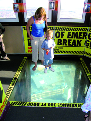 Blackpool Tower’s glass floor