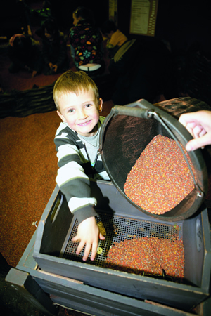 Liam loved being an archaeologist at DIG